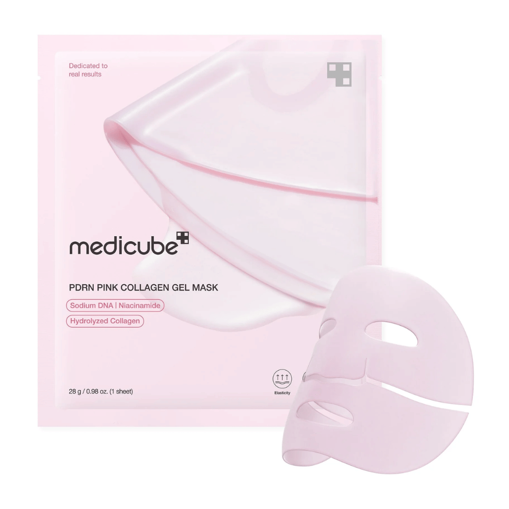 MEDICUBE-Masque au gel au collagene rose PDRN