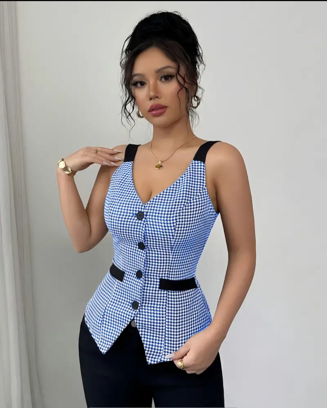 Gilet élégant femme à imprimer