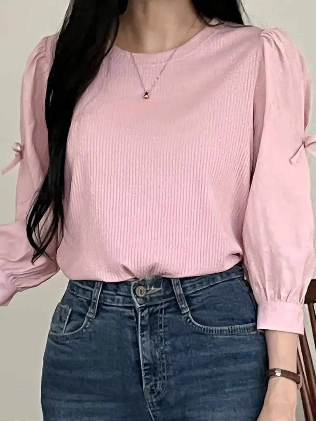 Chemise élégante femme rose