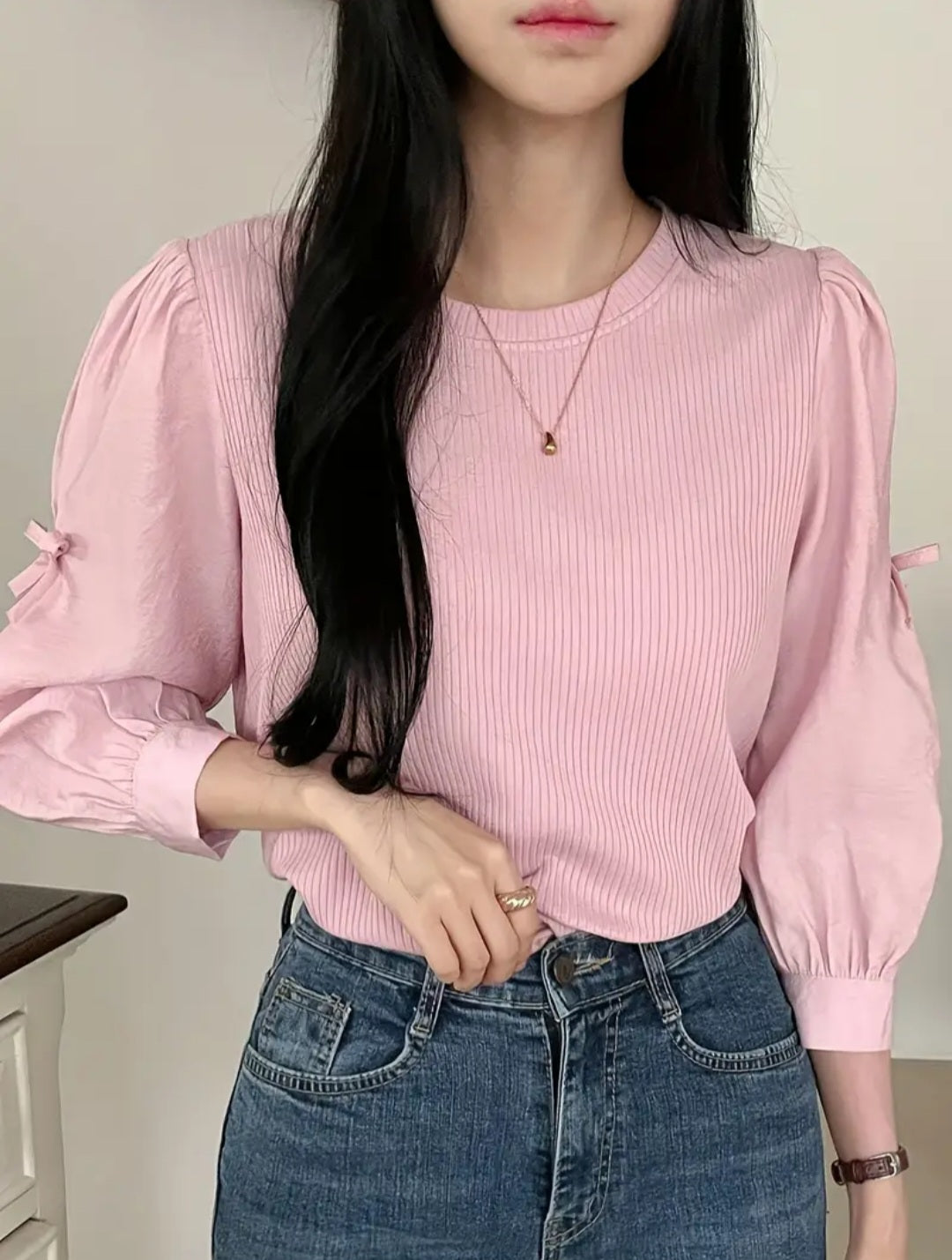 Chemise élégante femme rose