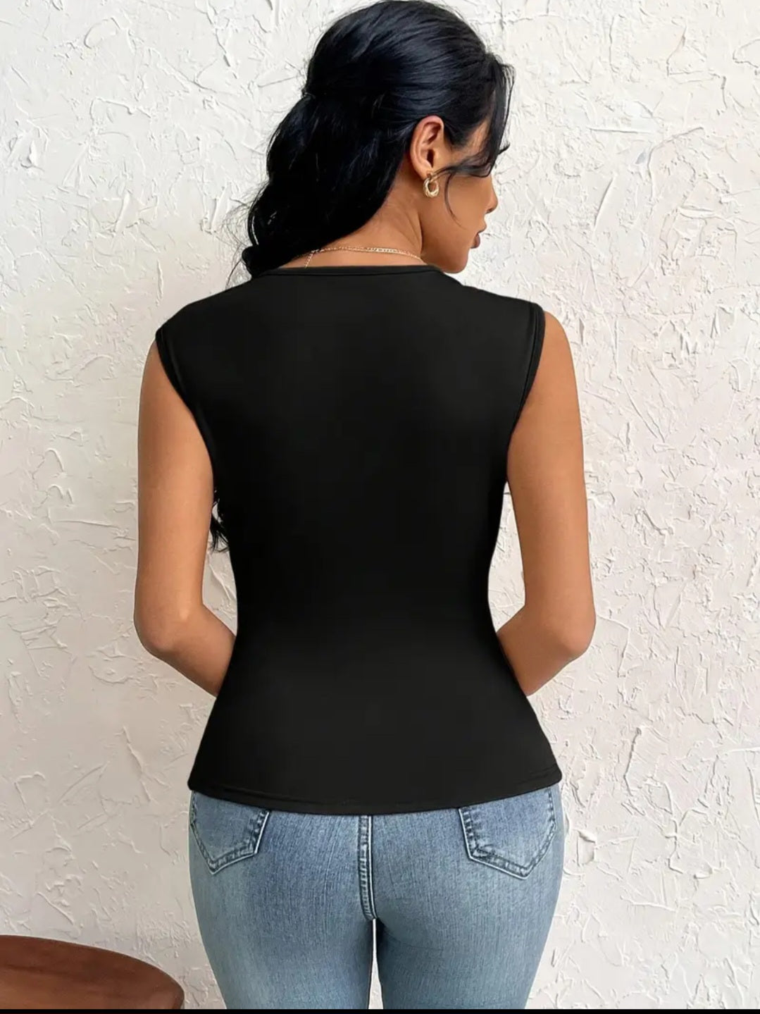 T-shirt uni pour femme