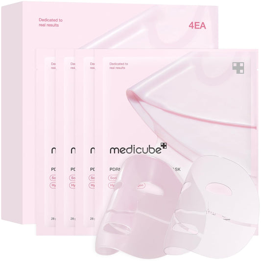 MEDICUBE-Masque au gel au collagene rose PDRN