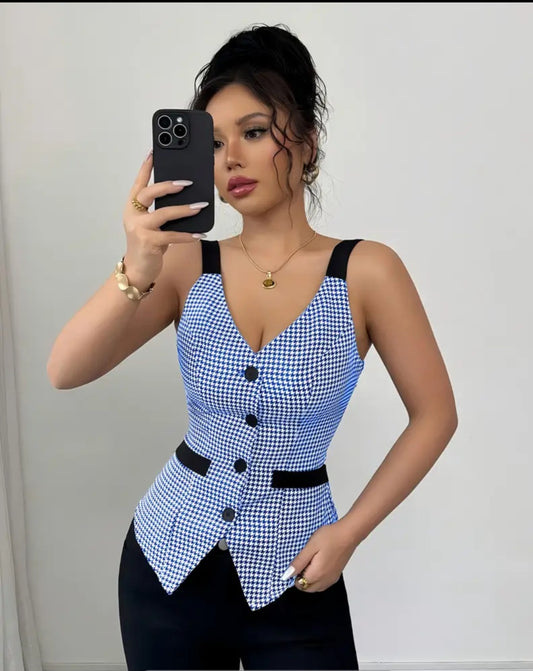 Gilet élégant femme à imprimer