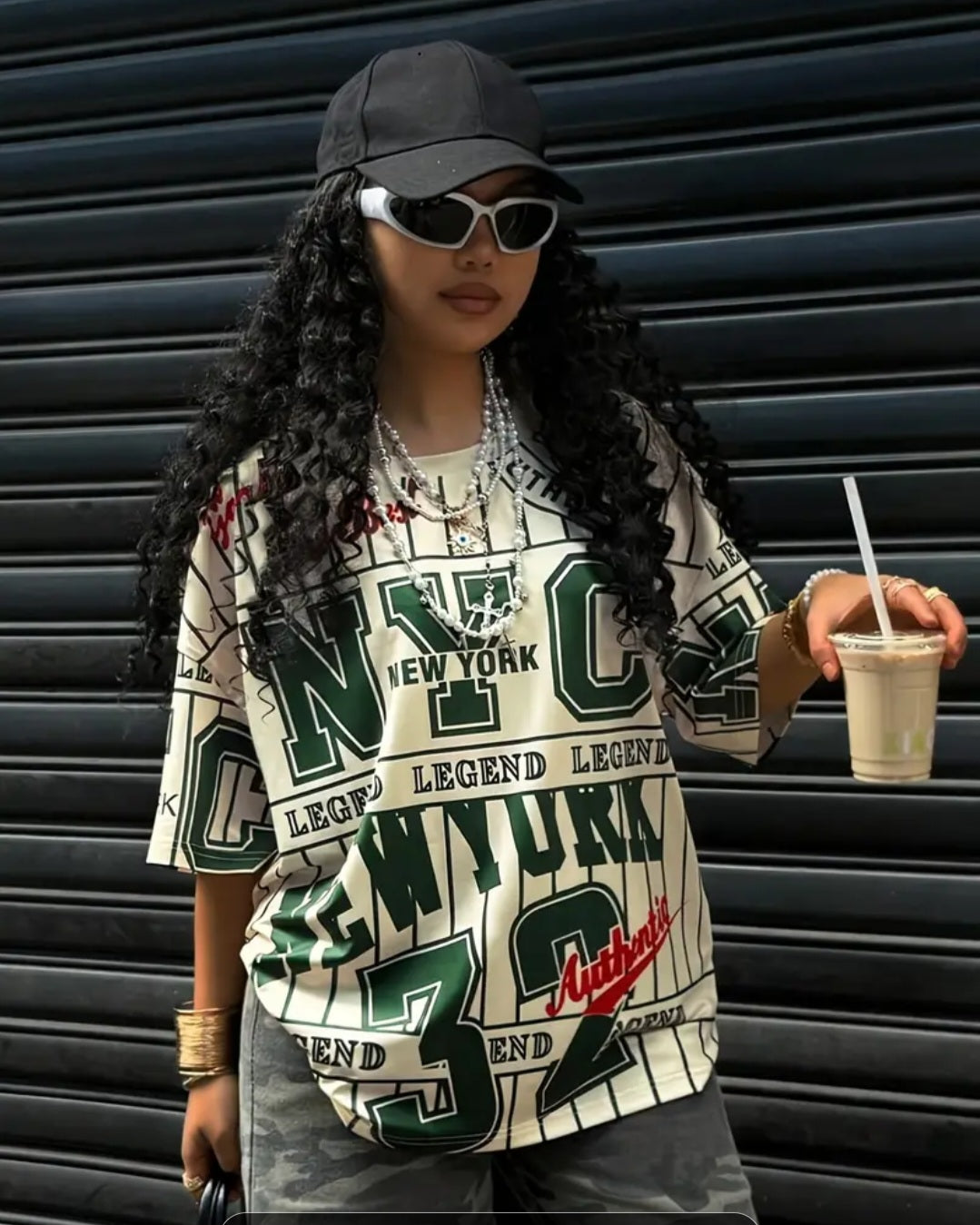 T-shirt graphique décontracté pour Femme