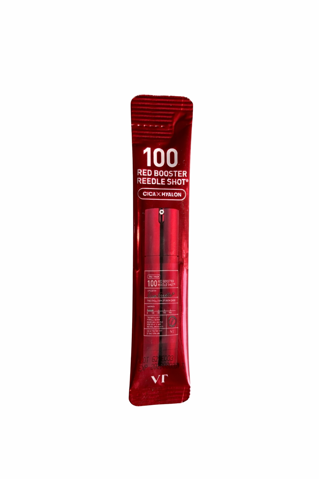VT Reedle Shot 100 – Format Sachet (Dose Test)