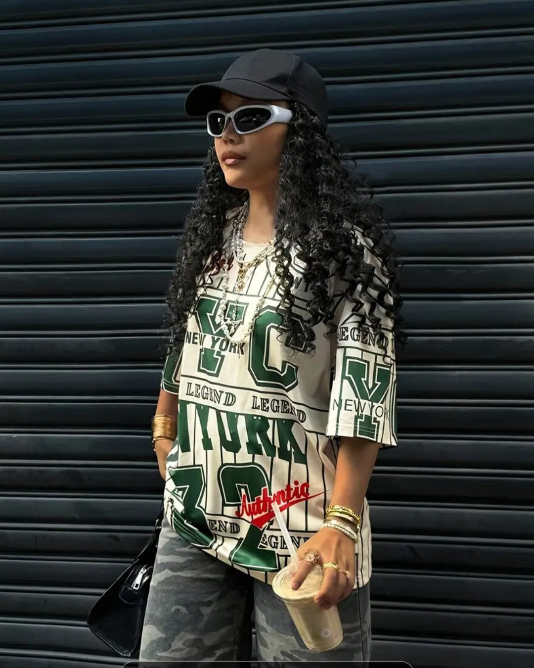 T-shirt graphique décontracté pour Femme