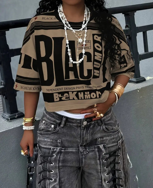 T-shirt retro pour Femme