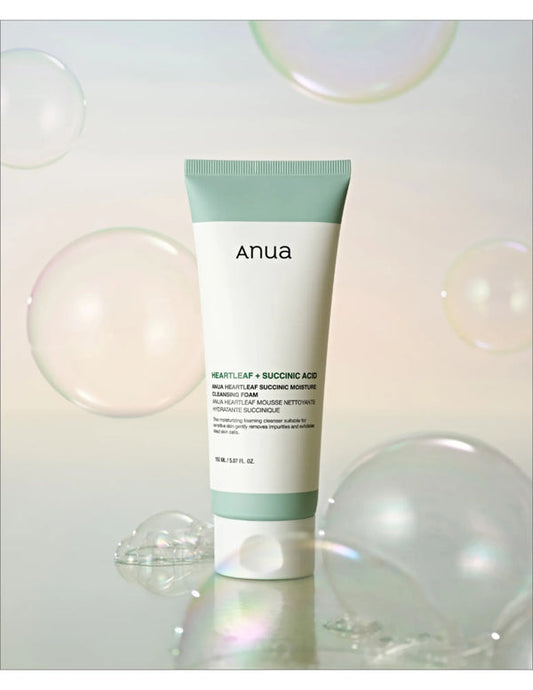 ANUA Heartleaf Succinic Moisture Cleansing Foam