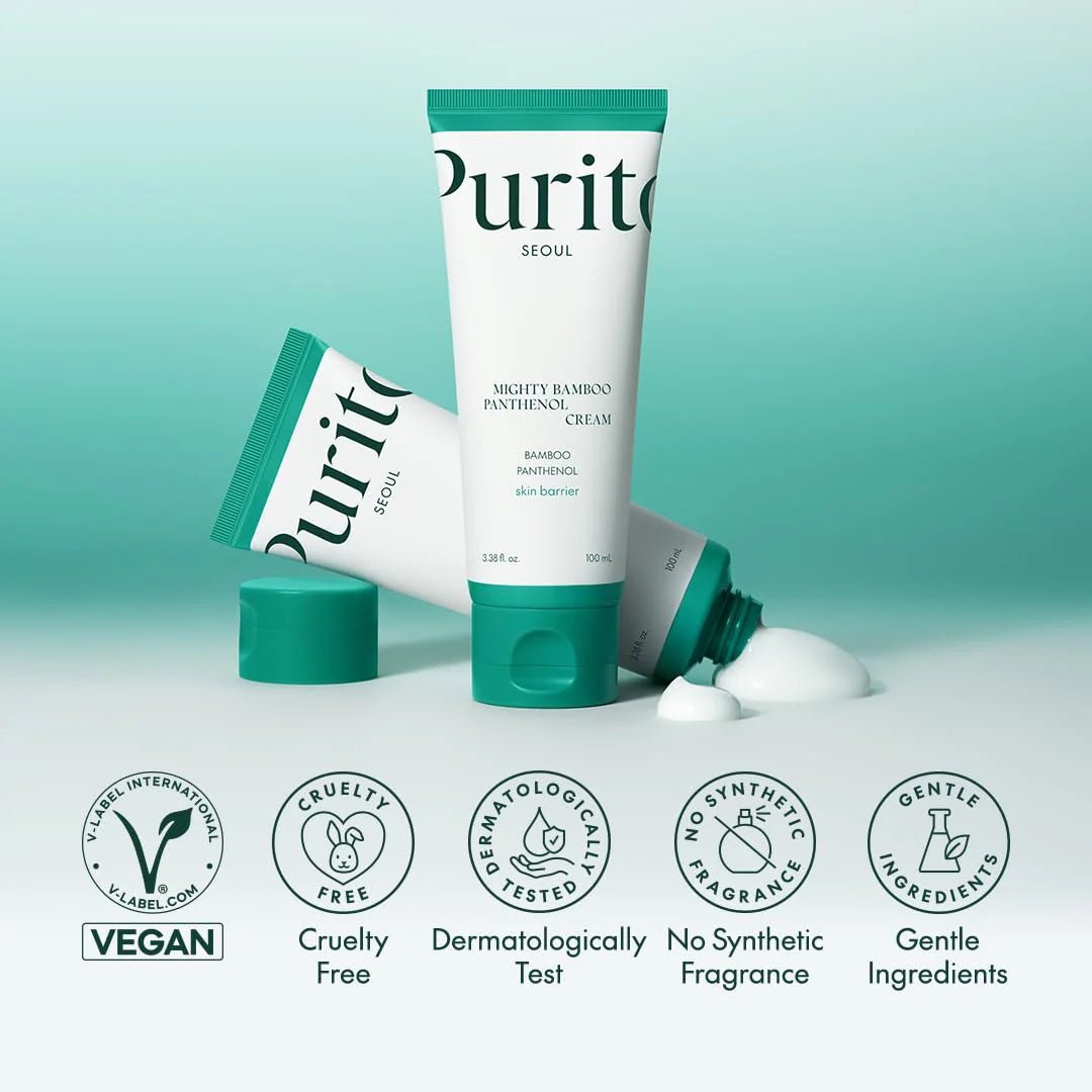 Purito B5 Panthenol Re-Barrier Cream (Bamboo Panthenol Cream)